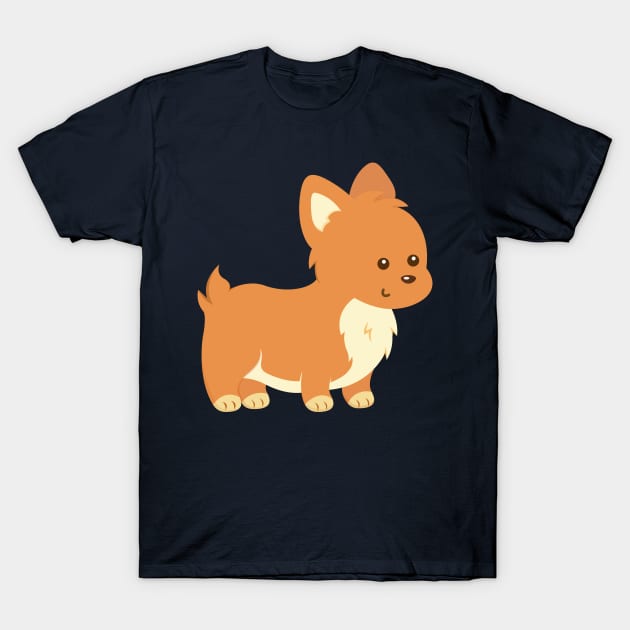 Corgi Dog Puppy T-Shirt by samshirts